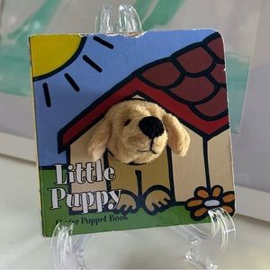 Little Puppy 💛 Finger Puppet Book Baby Board Book
